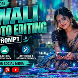 Diwali AI Photo Editing Prompt for Festive Portraits In 2026